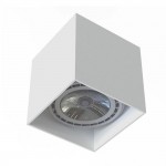 Світильник точковий Nowodvorski Cobble GU10 1x15W IP20 білий ( 7791 )