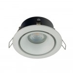 Світильник точковий Nowodvorski Foxtrot GU10 1x15W IP54 білий ( 8373 )