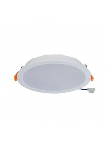 Светильник точечный LED Nowodvorski CL KOS 1x24W 3000K 2300Lm IP44 белый