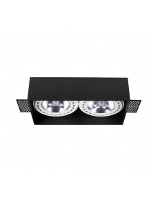 Світильник точечный Nowodvorski Mod GU10 2x15W IP20 черный