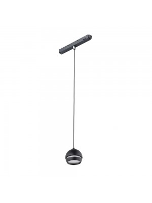 Магнитный трековый светильник Nowodvorski LVM Slot LED 1x5W 3000K 210Lm IP20 черный