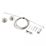 Набір підвісного кріплення магнітного треку Nowodvorski LVM Suspension Kit IP20 чорний ( 10170 )