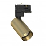 Трековый светильник Nowodvorski CTLS Mono GU10 1x10W IP20 латунный ( 10237 )