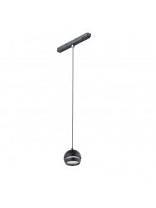 Магнитный трековый светильник Nowodvorski LVM Slot LED 1x5W 4000K 250Lm IP20 черный