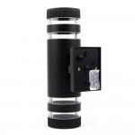 Светильник уличный Nowodvorski Sierra E27 2x25W IP54 черный ( 4422 )