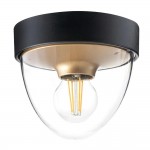 Светильник уличный Nowodvorski Nook E27 1x10W IP44 черный ( 7976 )