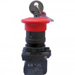 Вимикач кнопковий пластиковий FP5-AS142 1NC червоний Промфактор ( FP5-AS142 )