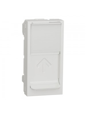 Центральна плата Schneider Unica NEW біла RJ45 1 мод