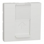 Центральна плата Schneider Unica NEW біла RJ45Keystone/Systimax ( NU946118 )