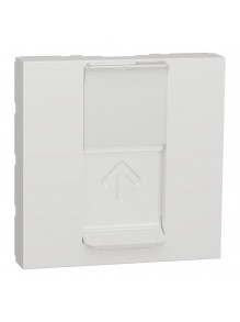 Центральна плата Schneider Unica NEW біла RJ45