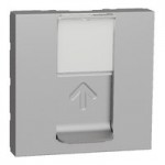 Центральна плата Schneider Unica NEW алюміній RJ45 ( NU941130 )