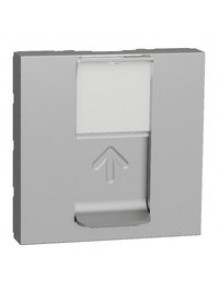 Центральна плата Schneider Unica NEW алюміній RJ45