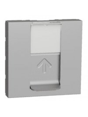 Центральна плата Schneider Unica NEW алюміній RJ45