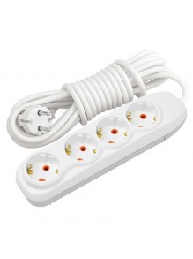 Удлинитель Nilson 4р 5м с заземлением