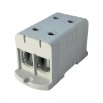 Клеммник на DIN-рейку FT1240F 2P,Cu:35-240 / Al:35-240 мм2, серый Промфактор ( FT1240F2 )