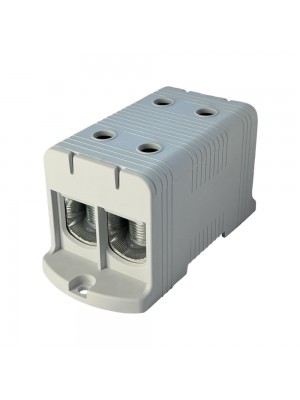 Клеммник на DIN-рейку FT1240F 2P,Cu:35-240 / Al:35-240 мм2, серый Промфактор