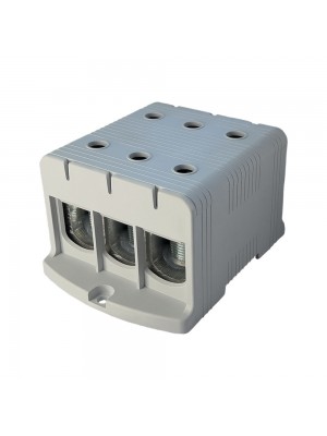Клеммник на DIN-рейку FT1240F 3P,Cu:35-240 / Al:35-240 мм2, серый Промфактор