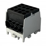 Клемний блок FJ-25/16.3BL 100A чорний Промфактор ( FJ25163BL )