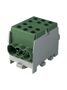 Клемний блок FJ-35/25.2G 125A зелений Промфактор