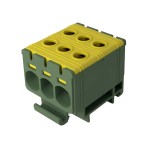 Клеммник на DIN-рейку 3P 135А 3х 1,5-16 мм2 желто-зеленый Промфактор ( FT1035G3 )
