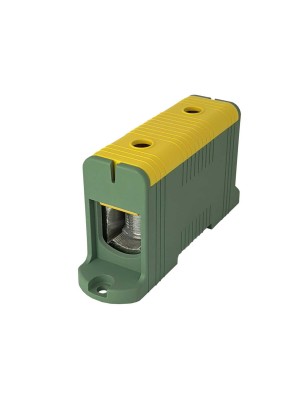 Клемник на DIN-рейку 1P 425А 1х35-240 мм2 жовто-зелений Промфактор