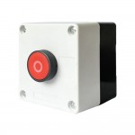 Пост одноместный Промфактор FP5-BOX1W2 с кнопкой "O" (Стоп) ( FP5-BOX1W2 )
