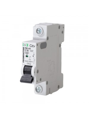 Автоматический выключатель Промфактор FB1-63 CITY 1P C10