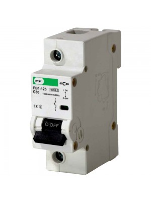 Автоматический выключатель Промфактор FB1-125 ECO 1Р C80