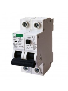 Реле захисного відключення FPR1-AC 2/16А 30 мА Промфактор