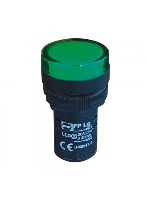 Индикаторная лампа FP L 110V зеленая Промфактор