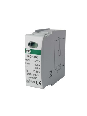 Модуль для обмежувача перенапруги MOP-DC 20кА/40кА/550В Промфактор