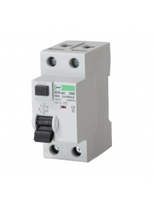 Реле захисного відключення FPR-AC 40А/0,3A 2P АС 10kA Промфактор