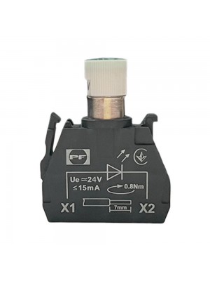 Светодиодный модуль для кнопочных выключателей FP белый 110V Промфактор