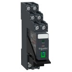 Реле проміжне Schneider Harmony RXG 2CO DC 24В 5А LED в зборі ( RXG22BDPV )