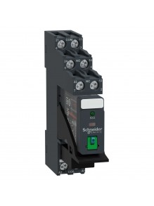 Реле проміжне Schneider RXG 2CO DC 24В 5А LED в зборі