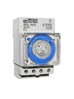 Таймер електронно-механічний добовий АСКО SUL181h