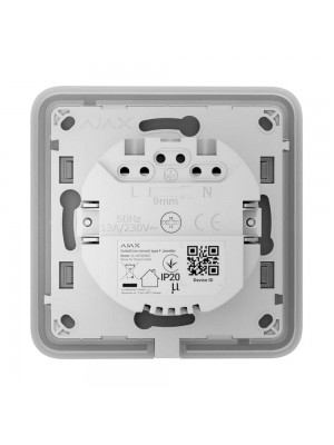 Розетка smart Ajax OutletCore (type F) механізм без накладки