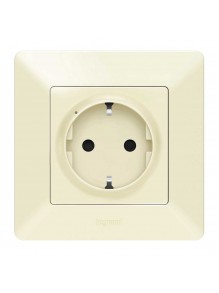 Розумна розетка 1-а з/з Valena Life with Netatmo слонова кість