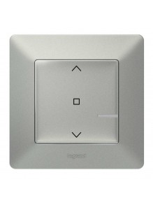 Розумний безпровідний вимикач жалюзі Valena Life with Netatmo алюміній