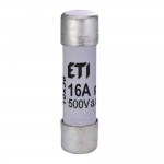 Предохранитель плавкий ETI CH 10х38 gG 16А 1000B 30kA ( 2625081 ) Предохранитель плавкий ETI CH 10х38 gG 16А 1000B 30kA ( 2625081 )