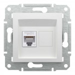 Розетка Schneider Asfora біла комп'ютерна RJ45 Cat.6 ( EPH4770121 ) Розетка Schneider Asfora біла комп'ютерна RJ45 Cat.6 ( EPH4770121 )