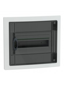 Бокс пластиковий Schneider PrismaSeT XS на 13 модулів врізний димчасті двері IP40