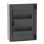 Бокс пластиковий Schneider PrismaSeT XS на 2x13 модулів накладний димчасті двері IP40 ( LVSXR213 )