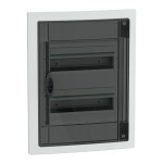 Бокс пластиковый Schneider PrismaSeT XS на 2x13 модулей врезной дымчатые двери IP40 ( LVSXP213 )