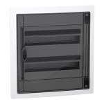 Бокс пластиковый Schneider PrismaSeT XS на 2x18 модулей врезной дымчатые двери IP40 ( LVSXP218 )