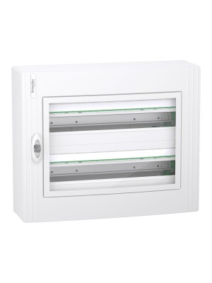 Бокс пластиковий Schneider PrismaSeT XS на 2x24 модулів накладний прозорі двері IP40
