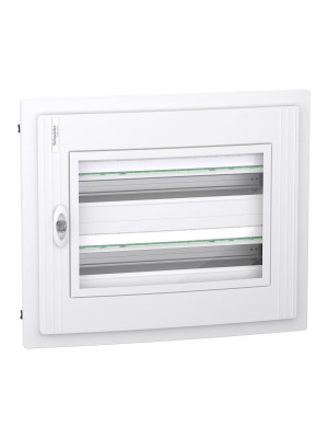 Бокс пластиковий Schneider PrismaSeT XS на 2x24 модулів врізний прозорі двері IP40