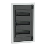 Бокс пластиковый Schneider PrismaSeT XS на 3x13 модулей врезной дымчатые двери IP40 ( LVSXP313 )