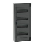 Бокс пластиковий Schneider PrismaSeT XS на 4x13 модулів накладний димчасті двері IP40 ( LVSXR413 )