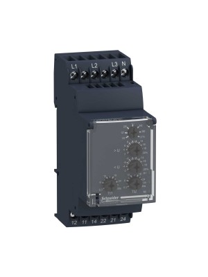 Реле контролю фаз  Schneider 2CO 5A AC/DC